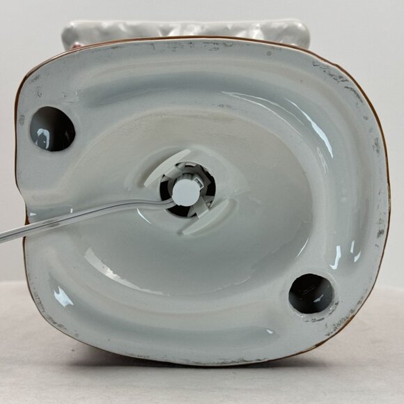 Ceramic Light-Up Gingerbread House 10" Gumdrop Roof Christmas Village with Cord - Picture 10 of 16